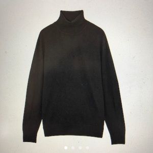Dark brown COS merino wool turtleneck